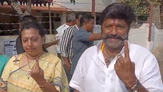 Nandamuri Balakrishna Casts His Vote |#apelections2024 | MS Talkies