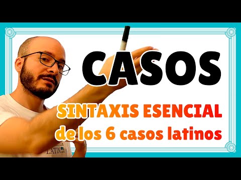 CASOS del LATÍN 🏛️ SINTAXIS fundamental para empezar ‹ Curso de latín desde cero #1.2