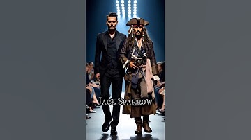 Iconic Movie Characters Walk the Runway with Their Real-Life Actors