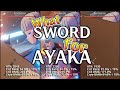Ayaka Gameplay Mistsplitter / Blackcliff Longsword / Black Sword Comparison | Genshin Impact 2.0