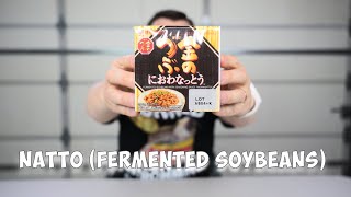 Natto (Fermented Soybeans) Taste Test