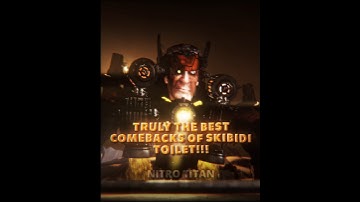 The Best Comebacks of Skibidi Toilet 🔥 || Skibidi Toilet 79 Part 3 #shorts #skibiditoilet #edit