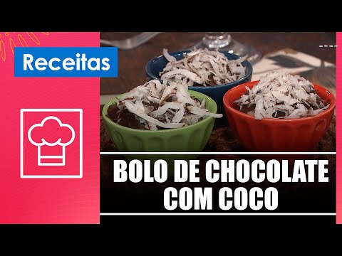 Faça um delicioso bolo de chocolate com coco com a nutrichef Clariana Colaço – 04/11/25