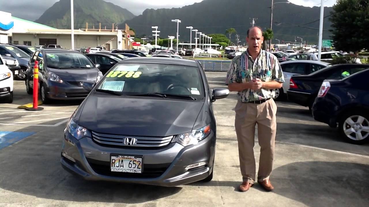 2011 Honda Insight at Honda Windward...See Bob Laudick YouTube