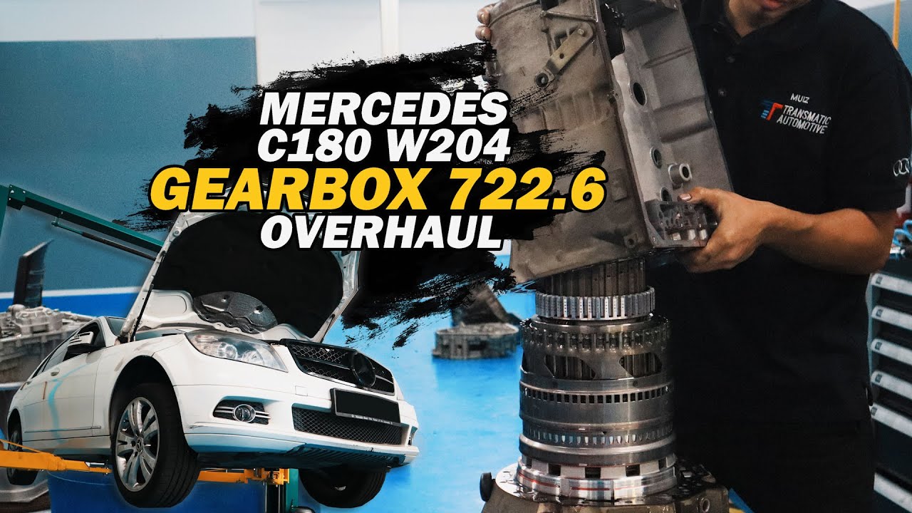 TENGAH DRIVE TIBATIBA GEAR SLIP? Cara Overhaul Gearbox 722.6