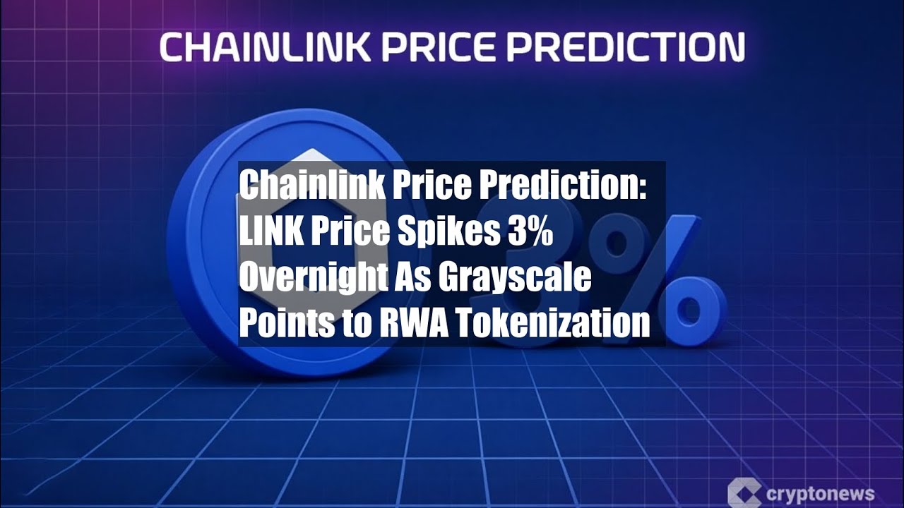 Chainlink Price Prediction: LINK Price Spikes 3% Overnight As - YouTube
