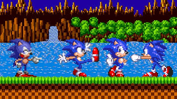 Sonic The Hegehog 3 - Sonic Over Tails/knuckles