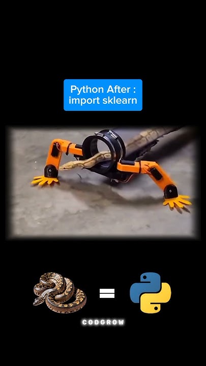 Python After Importing Sklearn Library 😅 | #shorts #shortsfeed # ...