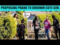 Proposing unknown cute girl on public  prank on nepal  3 brother production 