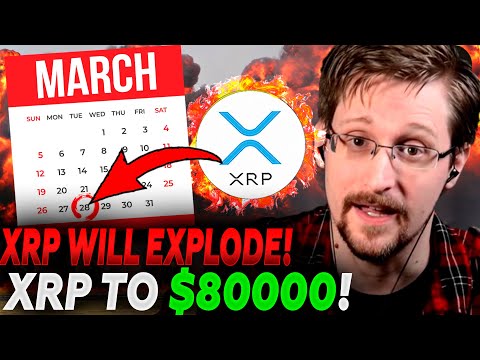 Edward Snowden Leaked XRP Will EXPLODE March 28! XRP Up to $80000 (Xrp News Today) thumbnail