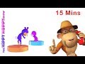 5 Little Monkeys & More - Nursery Rhymes Collection For Kids  Baby Songs| Hippy Hoppy Show