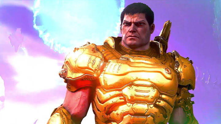 DOOM Slayer showing off his Suits collection to Dark Lord