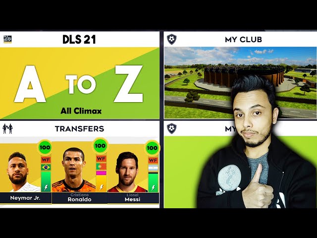 DLS 21 [A to Z] | Full Game Climax in Dream League Soccer 2021 class=