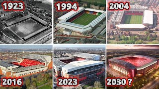 BEST IN THE WORLD! The Evolution of Anfield Stadium! From 1923 Until 2023! Home of Liverpool FC