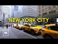New york city walking tour  busy afternoon in midtown manhattan 4k nyc walk