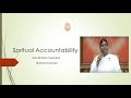 Spiritual accountability  part 1  english  bk ruchi
