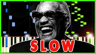 HIT THE ROAD JACK - RAY CHARLES - Slow Piano Tutorial 50% Speed HIT THE ROAD JACK - RAY CHARLES - Slow Piano Tutorial 50% Speed