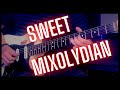 Sweet Mixolydian Guitar Backing Track Jam (A)