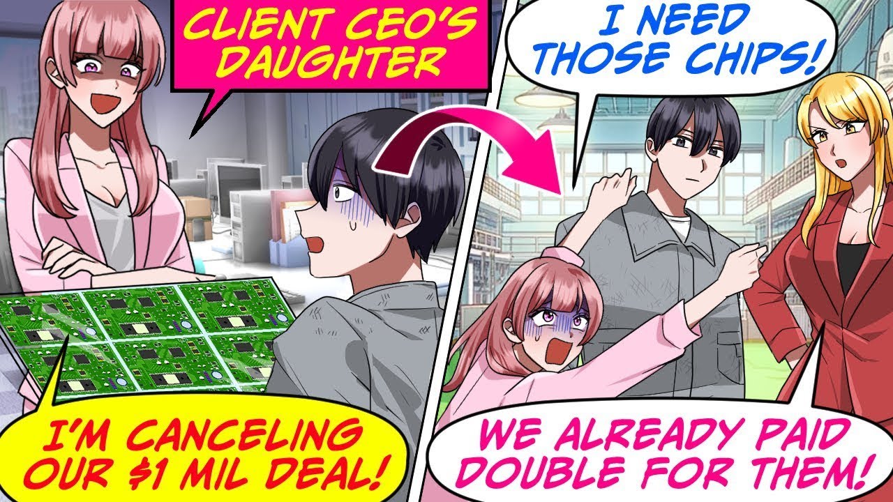 From Business to Drama: How the Client CEO’s Daughter Ruined Our Contract [RomCom Manga Dub]