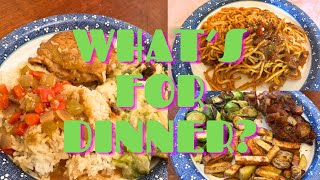 WHAT’S FOR DINNER? | 3 EASY WEEKNIGHT RECIPES