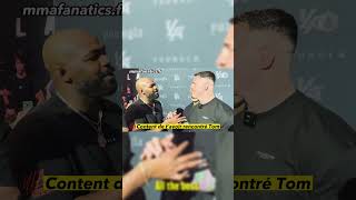 Le face à face entre Jon Jones et Tom Aspinall 👀