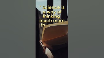 Science is a way.... 👉⌠Carl Sagan⌡ │motivation│motivational│quotes│life│shorts│fyp