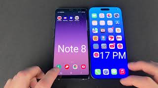 iPhone 17 Pro Max Vs Samsung Note 8 Speed Test Comparison 
