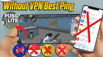 Best Ping Without VPN in Pubg Mobile Lite 2025