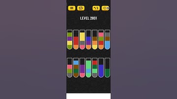 water sort puzzle - level 2801