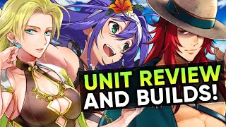 SUMMER'S PASSING - Summer Mia, Lute, Rhys, Selena & Joshua - Unit Review & Builds [FEH]