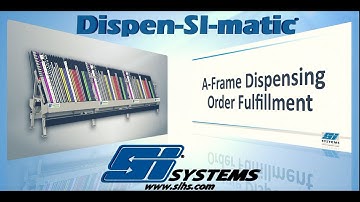 Pick-to-Tote A-Frame Order Dispenser