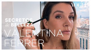 Valentina Ferrer y su rutina de belleza durante el embarazo
