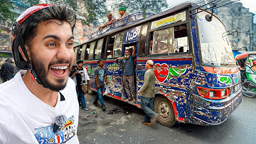 Así es el PEOR TRANSPORTE PÚBLICO del MUNDO | DHAKA 🇧🇩