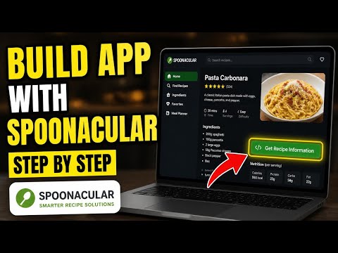 How to build a recipe app with Spoonacular API - Step By Step