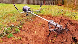 Cultivator attachment for a petrol brush cutter by Moto Serwis 860,308 views 5 months ago 4 minutes, 42 seconds