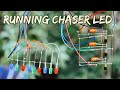 Running Chaser Light | Running Light LED | LED Chaser Circuit using BC547 | LED Chaser Light |