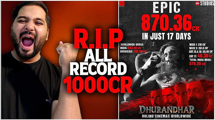 Dhurandhar Official Worldwide Box Office Collection | Dhurandhar Day 17 Box Office Collection India