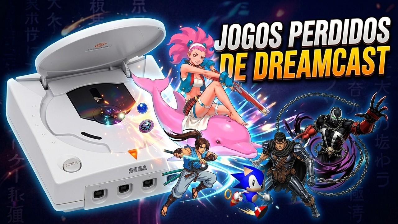 DREAMCAST: Por que ESSES JOGOS NÃO SALVARAM o console?