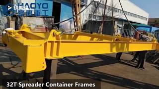 semi automatic container spreader