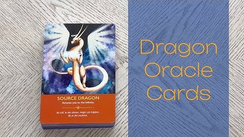 The Dragon Oracle Deck by Diana Cooper (full flip-through)