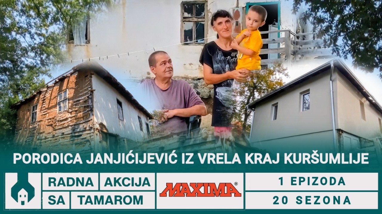 RADNA AKCIJA SA TAMAROM | Neverovatna transformacija doma porodice Janjićijević | Epizoda 1 | Sez 20