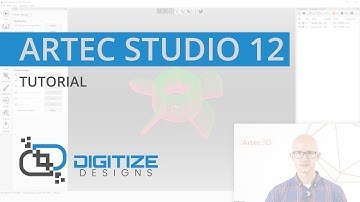 Manual 3D Scan Processing - Mechanical Objects - Artec Studio 12 Tutorial