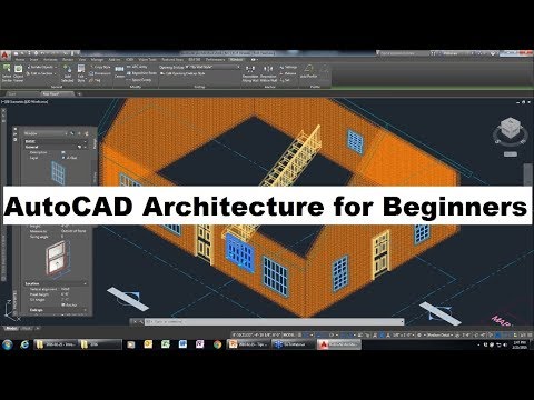 AutoCAD Architecture Tutorial for Beginners Complete