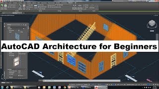 AutoCAD Architecture Tutorial for Beginners Complete screenshot 5