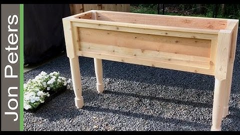 How to Make a Flower Box / Garden Planter