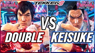 T8 🔥 Double (Law) vs Keisuke (Kazuya) 🔥 Tekken 8