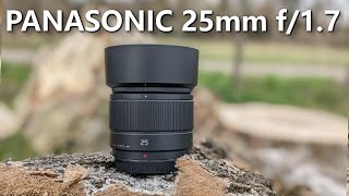 Panasonic 25mm f/1.7 Lens for Video - A User Review