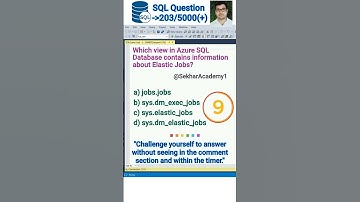 SQL 203 || #shorts #ytshorts #youtubeshorts #sql #interview #reels #quiz #gk @SekharAcademy1