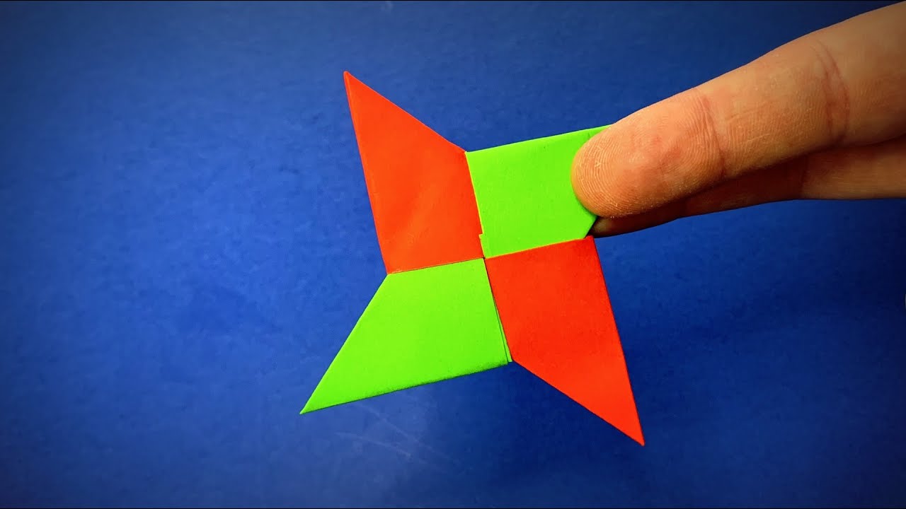 Comment faire une étoile Ninja en papier | Étoile Ninja Origami