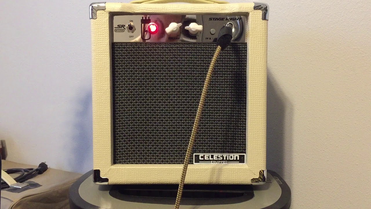 Monoprice Stage Right 5 Watt Tube Amp - YouTube